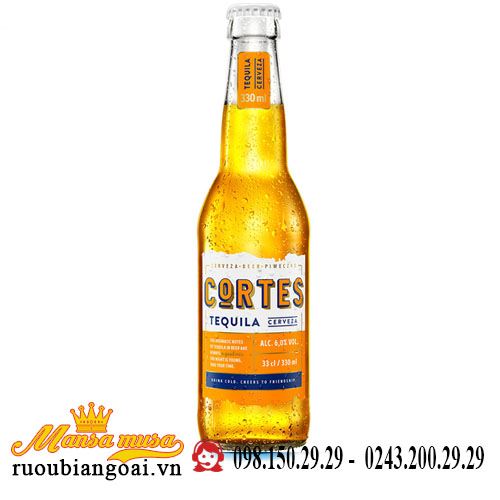 Bia Cortes Tequila 6% 330ml - Chi Nhánh - Công Ty Cổ Phần Thương Mại Quốc Tế An Phú Group
